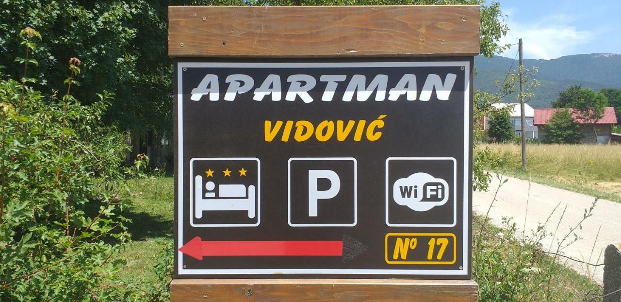 Apartman Vidovic Leilighet Korenica Eksteriør bilde